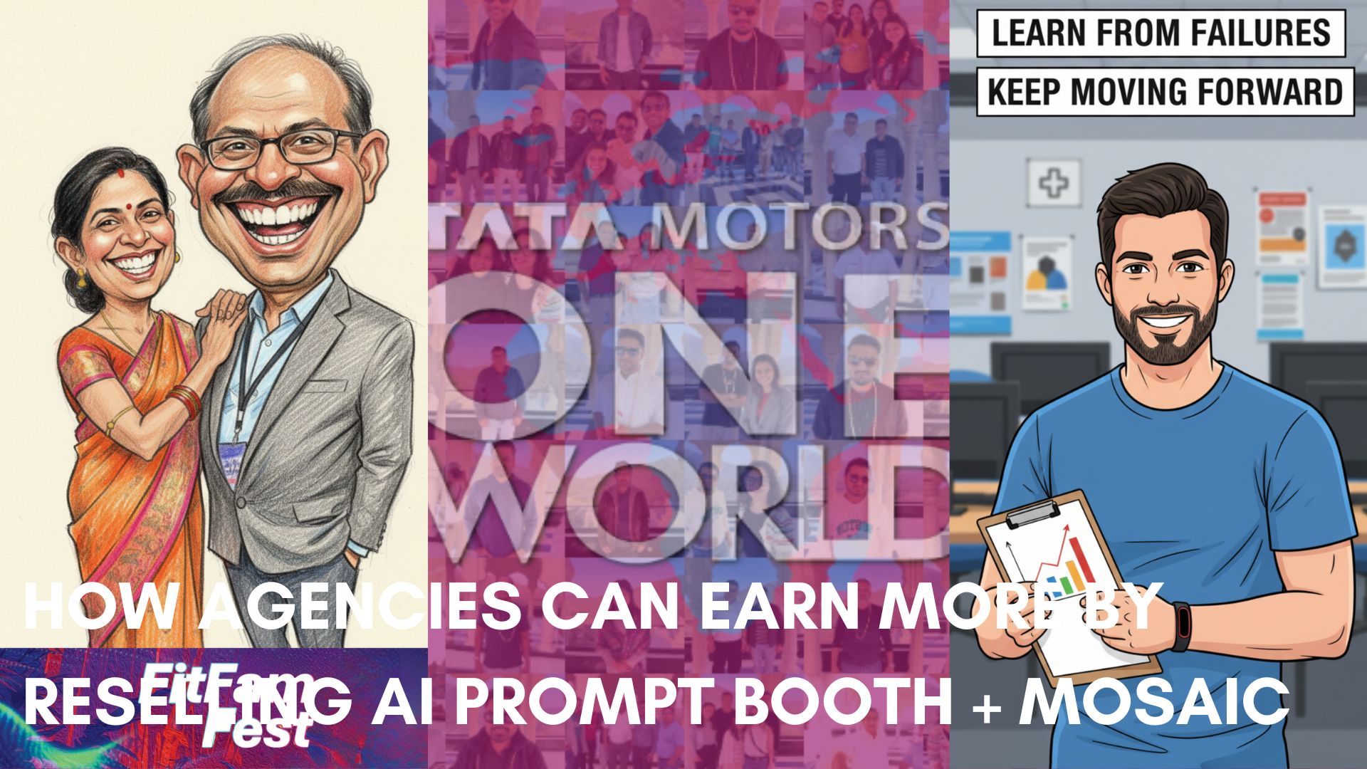 AI Prompt Booth and photo mosaic- Quenth